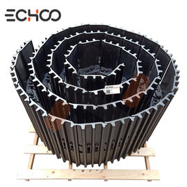 EX300-5 6 7 8 स्टील खुदाई करने वाले ट्रैक हिताची खुदाई करने वाले ट्रैक 900MM ट्रैक पैड के साथ उच्च शक्ति ट्रैक समूह लिंक