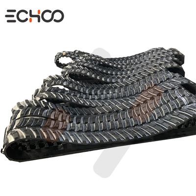 300x52.5Kx76 रबर ट्रैक एयरमैन AX25-1 मिनी डिगर चेसिस फ्रेम